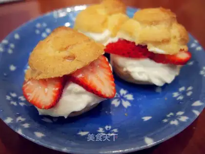 Vanilla butter puff