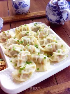Fresh pepper dumplings