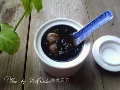 ♪ Purple meatball soup ♪