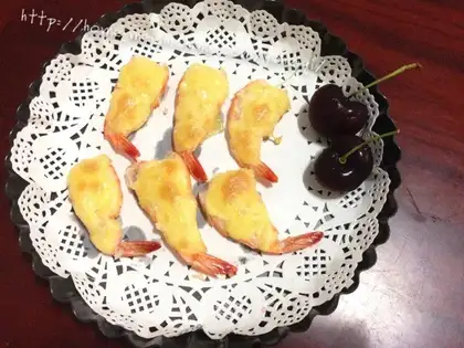 Cheese shrimp