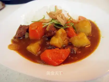 Japanese curry beef