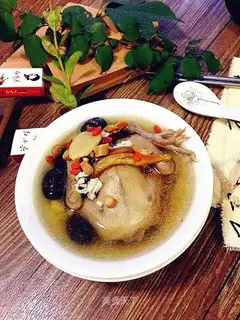 Fresh pigeon soup
