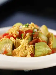 Tomato silk fried eggs
