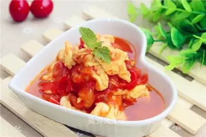 Tomato fried eggs