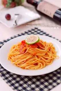 Tomato mushroom sausage pasta