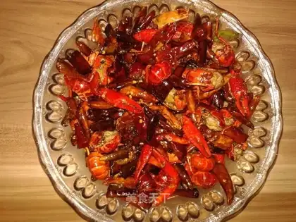 Fried lobster