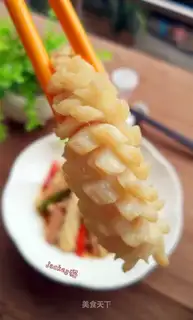 Twin pepper squid