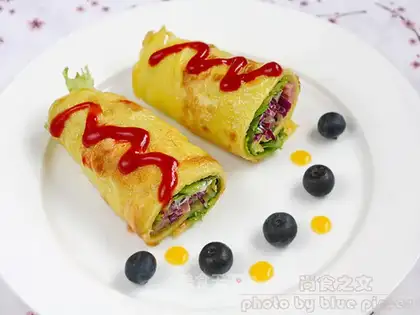 Egg burrito