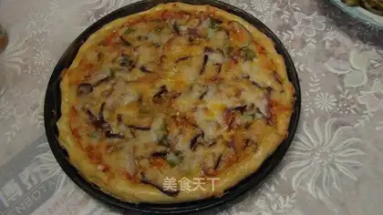 Frozen chicken pizza