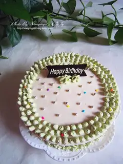 The durian mousse cake
