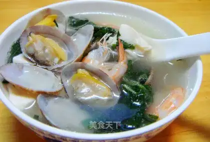 ♪ Flowers and purple soy soup ♪
