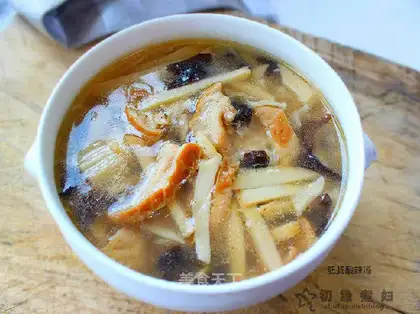 Spicy sausage soup