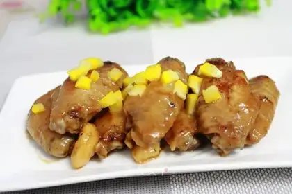 Beer chicken wings