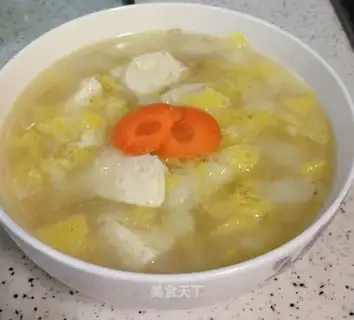 Tofu soup