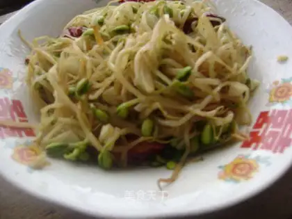 Dry bean sprouts