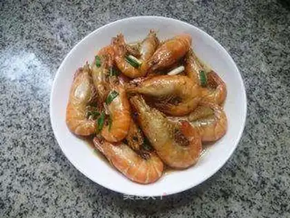 Red-burned shrimp