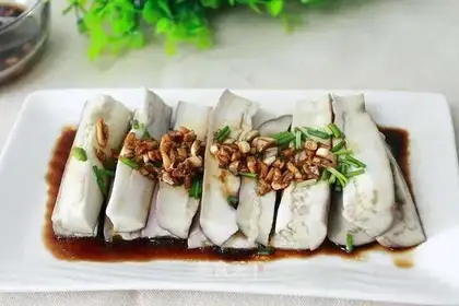 Garlic eggplant