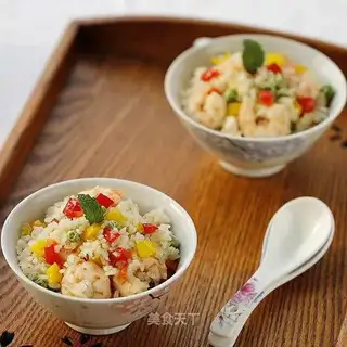 Piper shrimp fried rice