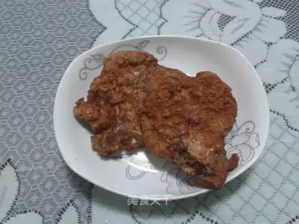 Spicy pork chops