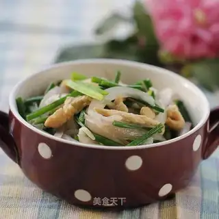 Cream of onion silk