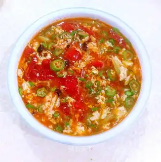 Tomato egg soup