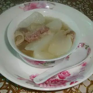 Cow radish soup