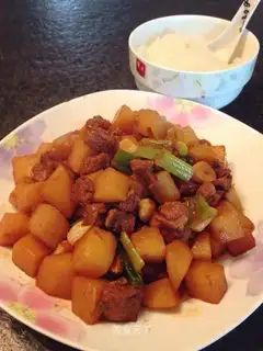 Potato beef