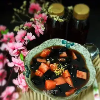 Sour plum soup