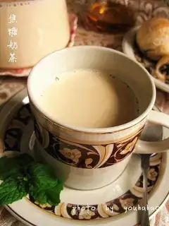 Caramel milk tea