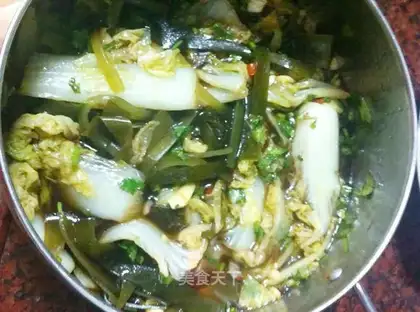Creamed seaweed