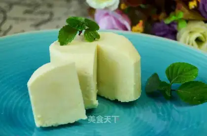 Homemade hard cheese