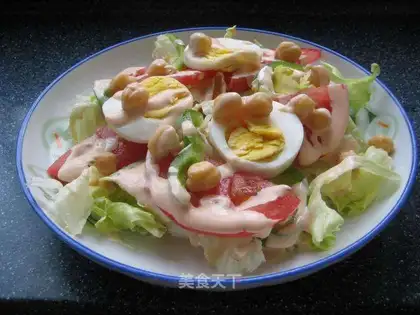 The bean salad