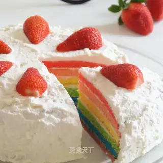 Rainbow cake