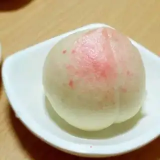 Peach buns