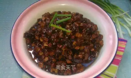 Dry mushroom sauce