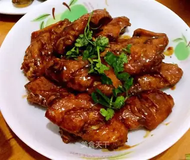 Coke chicken wings