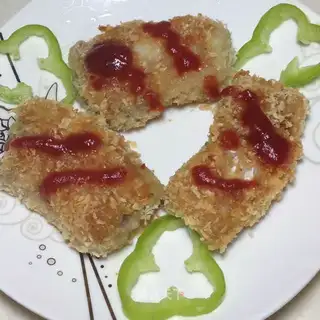 Fried cod