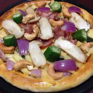 Bacon pine pizza