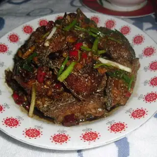 Red-fried fish