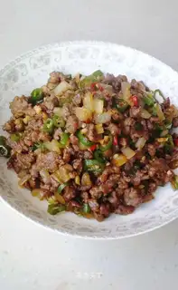 Fried beef