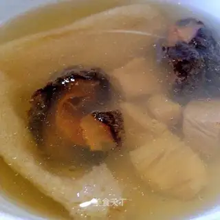 The sea cucumber soup
