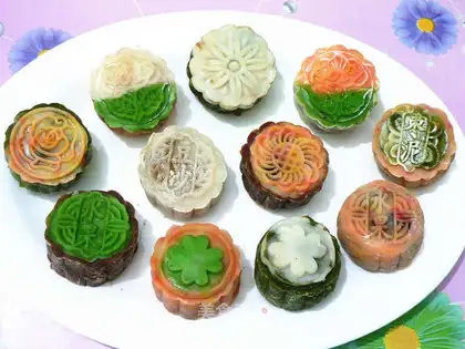 Frozen mooncake