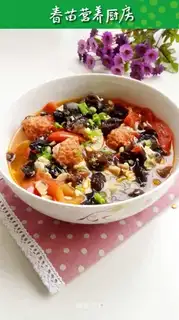 Egg soup