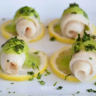 Lemon steamed left sip fish