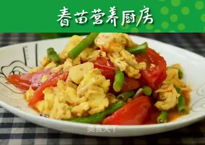 Tomato horned eggs