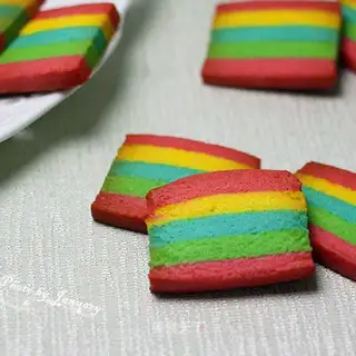 Rainbow cookies