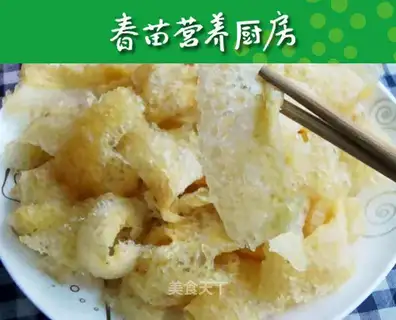 Homemade fake fish belly