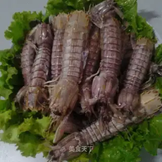 Skinned shrimp