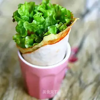 Vegetable burrito