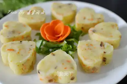 Chicken soup mashed potatoes